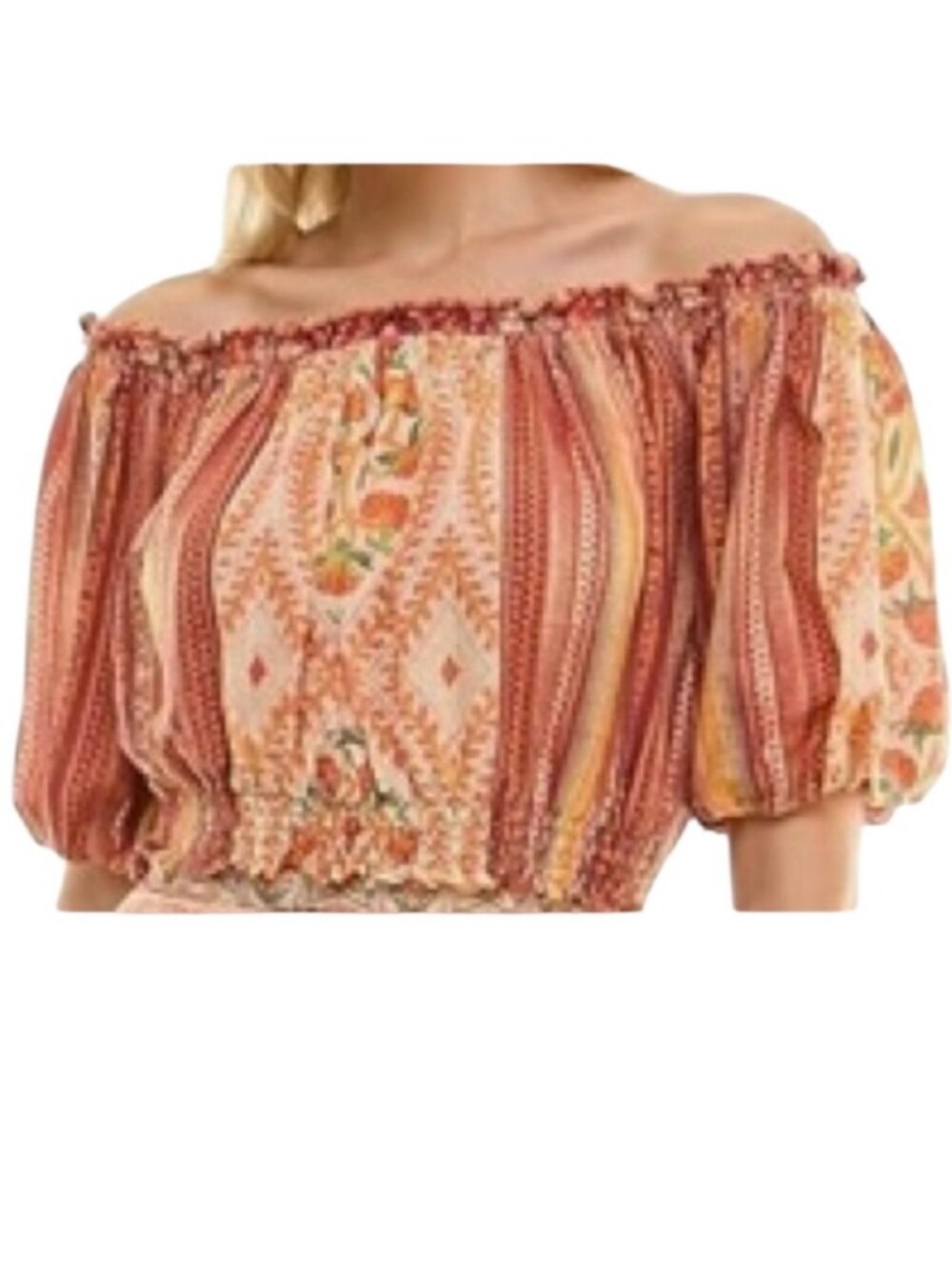 Maison Tara Boho Crop Top